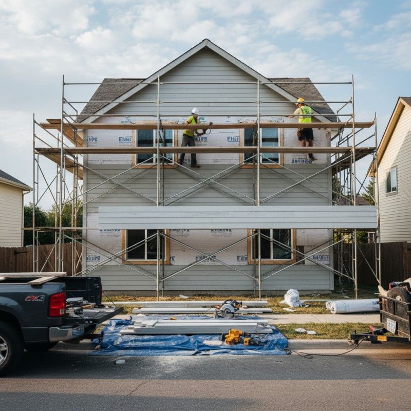 Cedar Siding Installation